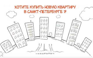 Рекламный ролик про покупку квартир в СПб